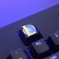 1pc Artisan Zinc-plated Alu-alloy Keycaps for Mechanical Keyboard R4 Batman / LOL / R Star / CSGO